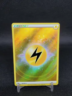 Lightning Energy 155/159 Crown Zenith Textured NM Pokemon Card - Image 1