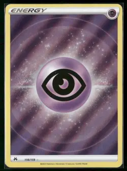 Basic Psychic Energy 156/156 TEXTURE FOIL CROWN ZENITH - Pokemon TCG - Image 1