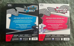 Pokemon Black Bolt & White Flare Binder Collection Bundle Set of 2 NEW - SEALED! - Image 2