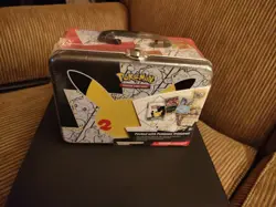 Pokemon 25th Anniversary Celebrations Treasure Chest Lunch Box Collectors Tin!! - Image 1