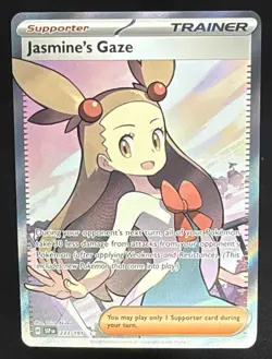 2024 Pokemon SV Surging Sparks - SSP EN Jasmine's Gaze Reverse Holo #233/191 - Image 1