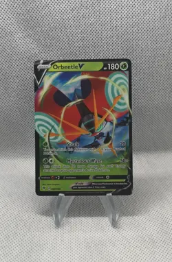2020 Sword & Shield - Vivid Voltage Orbeetle V Basic/Rare Holo V #20 - Image 1