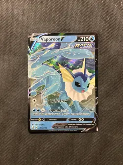 Pokemon TCG Vaporeon V SWSH150! NM Condition! See Description! - Image 1