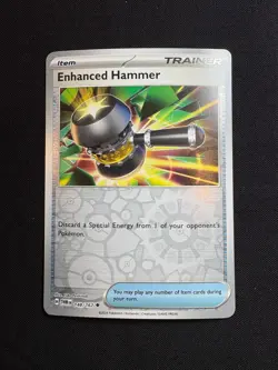 Enhanced Hammer 148/167 Reverse Holo LP - Pokemon Twilight Masquerade TWM - Image 1