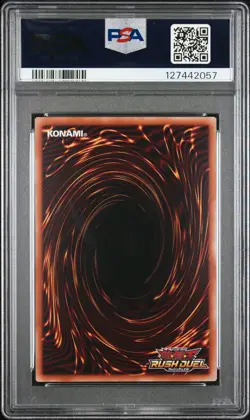 2025 YU-GI-OH! RUSH DUEL JAPANESE #JP094 VETERAN CURSE OF DRAGON PSA 10 - Image 2