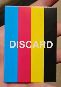 discard test print yugioh error rainbow common color - Image 1