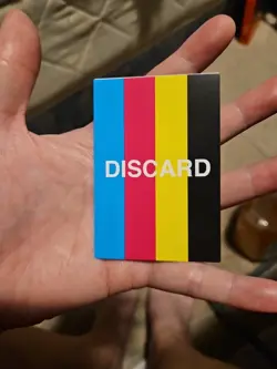 discard test print yugioh error rainbow common color - Image 4