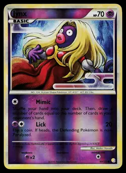 Pokemon Card - Jynx HeartGold SoulSilver 69/123 Reverse Holo - Image 1