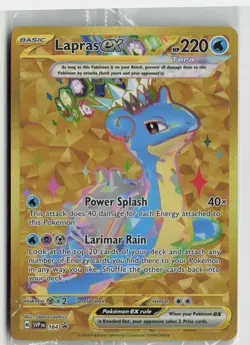 Pokemon Black Star Promo Cards #164 Lapras ex (SEALED). - Image 1