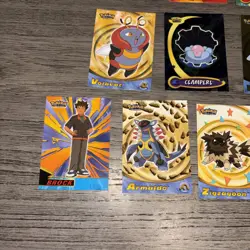 Pokemon Advanced Topps Lot 13 Cards Absol Brock Registeel Electrike Cacnea - Image 3