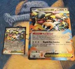 Mega Kangaskhan Ex - MEP025 - Oversized Jumbo Promo Card and Small Card Normal - Image 2