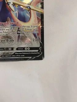 Zacian V 138/202 Pokemon Sword & Shield Base Set Holo Ultra Rare Card NM - Image 3