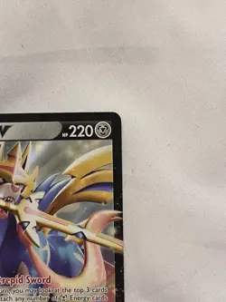 Zacian V 138/202 Pokemon Sword & Shield Base Set Holo Ultra Rare Card NM - Image 4