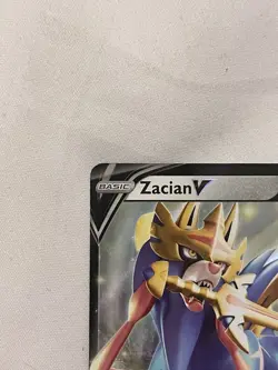 Zacian V 138/202 Pokemon Sword & Shield Base Set Holo Ultra Rare Card NM - Image 5