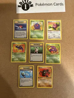 1st Edition Pokemon Card Lot Vintage WOTC - Image 1