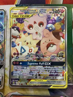 Pokemon Card Lot Full Art Alt Art Fire Entei Gyarados Tag Team Togepi - Image 2