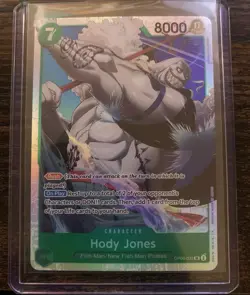 One Piece Card Game TCG - Hody Jones OP06-035 SR English - Image 1