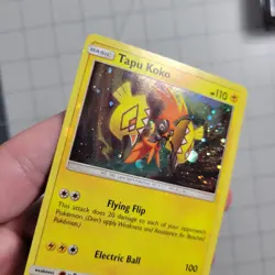 Tapu Koko Heavy Holo Bleed Error Misprint Pokemon Card Promo Sm30 - Image 4