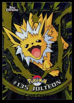 Jolteon #135 - Topps Chrome Series 2 Pokemon Card Light Play - Image 1