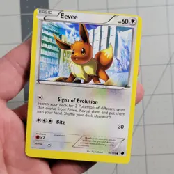 Eevee Miscut Error Pokemon Card Plasma Freeze 90/116 - Image 1