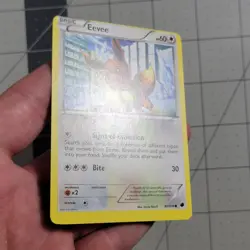 Eevee Miscut Error Pokemon Card Plasma Freeze 90/116 - Image 2