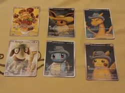 6 Pokemon x Van Gogh Black Star Promo ACG Art Card - Image 1
