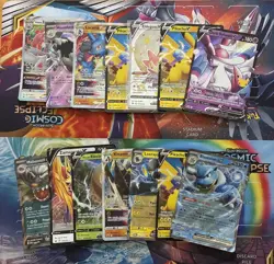 Pokemon Card Lot Full Art Alt Art Jumbo Charizard Sylveon Tyranitar 48 Cards - Image 3
