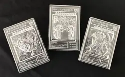 Yu-Gi-Oh! Egyptian God 3 Card Set (Slifer, Ra, Obelisk) Acrylic 3D Cards - Image 1