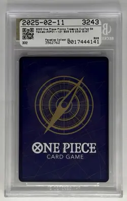 Yamato (Treasure Cup) OP01-121 One Piece Promotion Cards Foil - Image 2