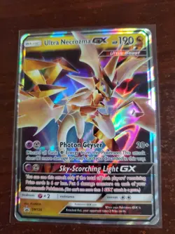 Pokemon TCG Ultra Necrozma GX SM126 Promo Dragon Majesty Card - Image 1