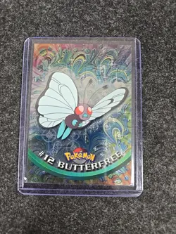 Butterfree #12 - 2000 Topps Chrome Pokemon TV Card - Image 1