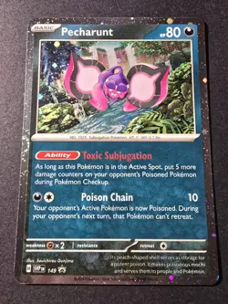 Pecharunt 149 Sv: Scarlet & Violet Promo Cards Holo - Image 3