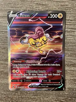Raikou V GG41/GG70 Crown Zenith: Galarian Gallery NM Pokemon Card TCG - Image 1