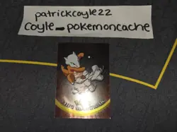 Marowak #105 Holo Pokemon Topps Series 2 Card LP front/VLP back - Image 1