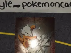 Marowak #105 Holo Pokemon Topps Series 2 Card LP front/VLP back - Image 3
