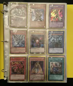 Yugioh Vintage 27 Foil/360 Card Binder Lot Dark Paladin Buster Blader Red-Eyes - Image 2