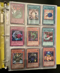 Yugioh Vintage 27 Foil/360 Card Binder Lot Dark Paladin Buster Blader Red-Eyes - Image 3