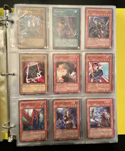 Yugioh Vintage 27 Foil/360 Card Binder Lot Dark Paladin Buster Blader Red-Eyes - Image 5