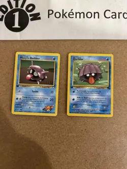 Shellder 1st Edition Pokemon Card Lot Vintage WOTC - Image 1
