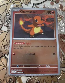 Pokemon Card Game 011/094 Charmander Phantasmal Flames Reverse Holo - Image 1