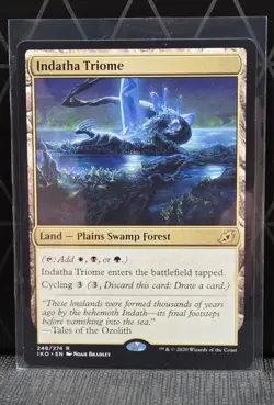 Indatha Triome (NonFoil) R - Ikoria Lair of Behemoths (IKO) MTG - 248 NM - Image 1
