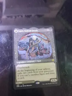 Egon, God of Death (Showcase) Kaldheim Regular - Image 1