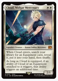 Cloud, Midgar Mercenary Final Fantasy Regular - Image 1