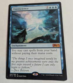 Omniscience Core Set 2019 Regular WOTC #65 - Image 1