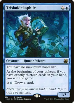 Triskaidekaphile Foil - Innistrad: Midnight Hunt MTG-LP - Image 1