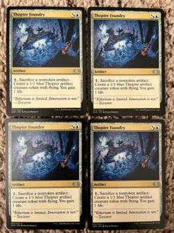 MTG- Thopter Foundry x4 - Double Masters - Image 1