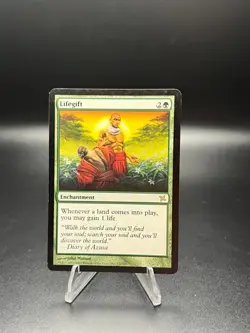 Lifegift Betrayers of Kamigawa BOK Regular LP Rare Enchantment *a - Image 1