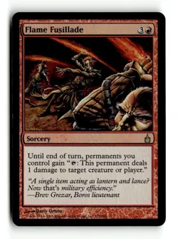 MTG | Flame Fusillade | Ravnica | Foil | Moderately Played | English - Image 1