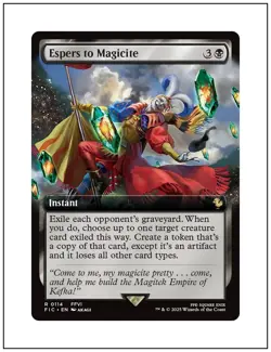 1x Espers to Magicite, Extended Art, Final Fantasy, Magic MTG NM - Image 1