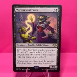 MTG Warren Soultrader | Modern Horizons 3 | Rare Black Creature | NM - Image 1
